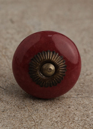 Rosewood Ceramic Kitchen Cabinet Knob