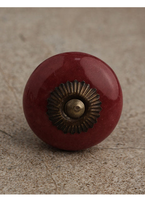 Rosewood Ceramic Kitchen Cabinet Knob