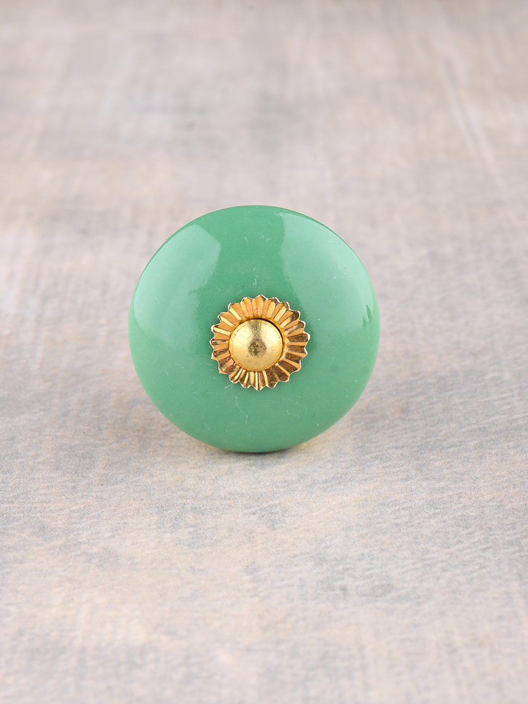 Solid Teal Ceramic Dresser Cabinet Knob KNOBCO Solid Teal Ceramic Dresser Cabinet Knob KNOBCO