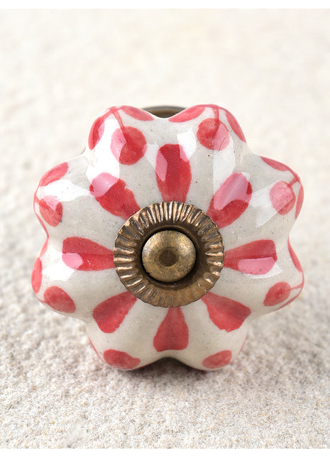Melon Shape Ceramic Knob