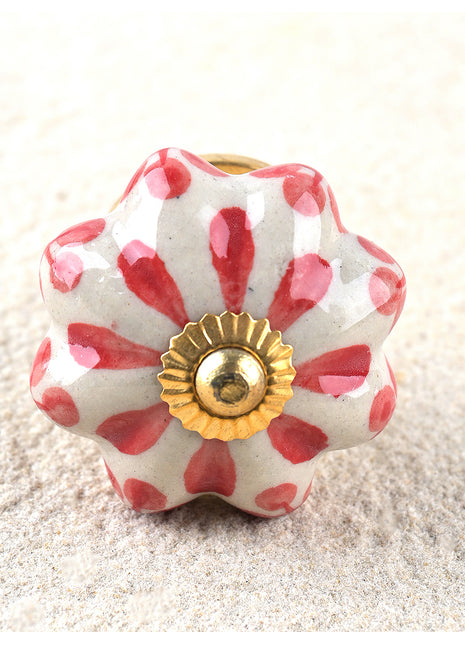 Melon Shape Ceramic Knob