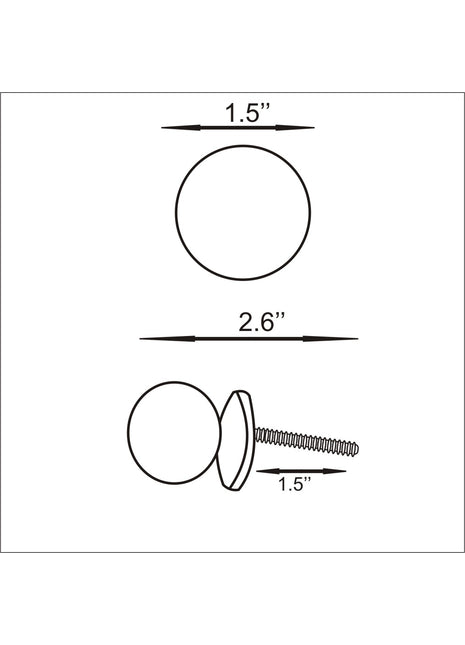 Handmade Round White Base Floral Design Ceramic Knob