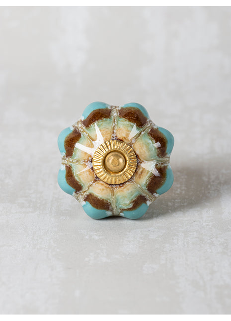 Unique Multicolor Melon Cabinet Knob