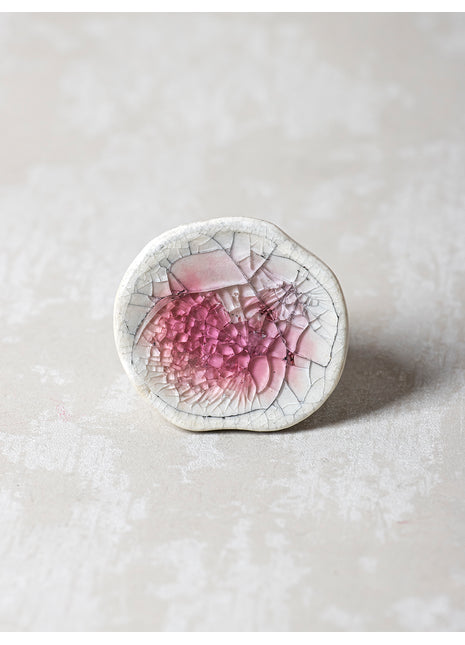 Pink Shade Ceramic Cabinet Knob