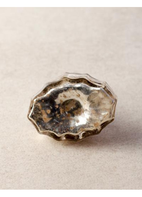 Unique Silver Metallic Kitchen Cabinet Knob