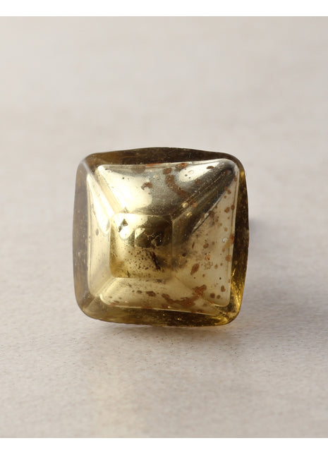 Unique Square Shaped Gold Metallic Door Knob