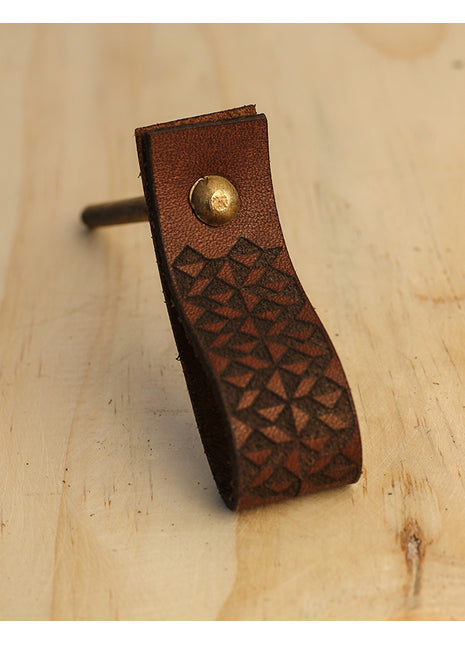 Brown Design Door Leather knob