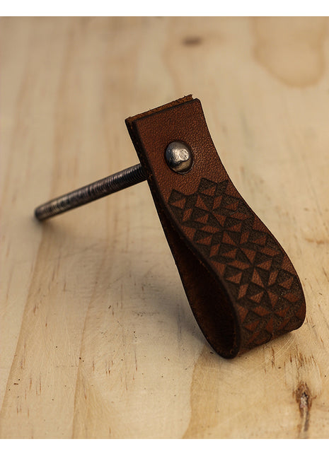Brown Design Door Leather knob