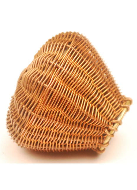 Bronze Colored Metal Wire Weaved Knob (MEDIUM)