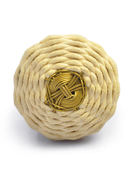 Thread and Metal Wire Weaved Cabinet Knob (Large) (Set of Ten)