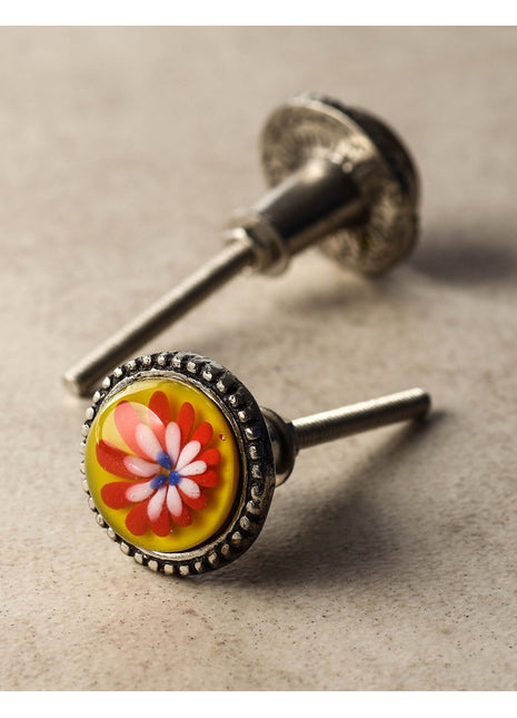 Multicolor Metal Knobs for Bathroom Kitchen and Drawer