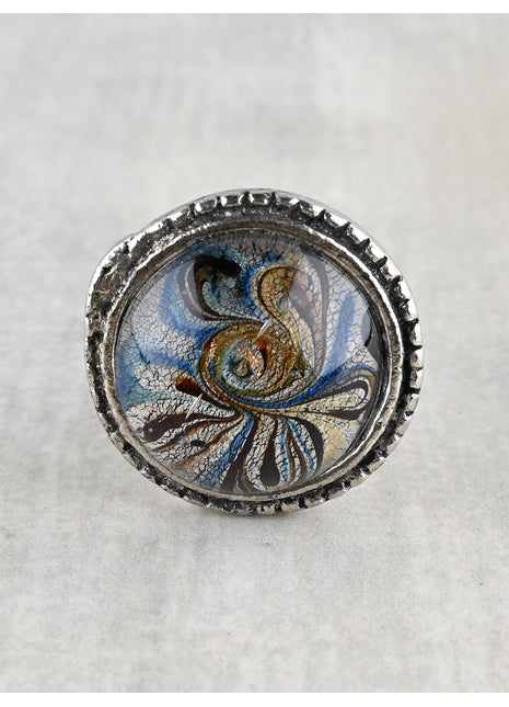 Multicolor Kitchen Cabinet Metal Glass Knob