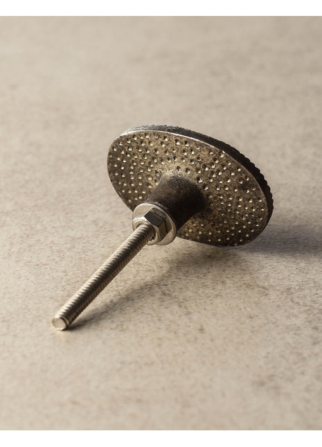 Antique Oval Shape Metal Cabinet Knob