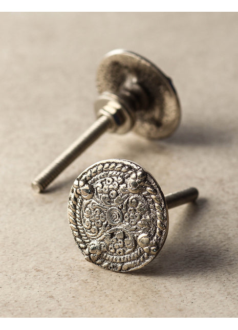 Round Metal Knob