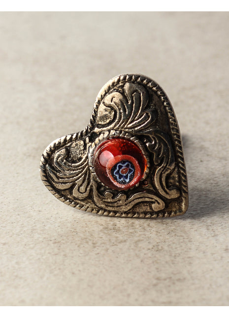 Decorative Heart Shape Wardrobe Metal knob