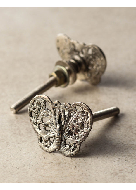 Antique Butterfly Design Metal knob