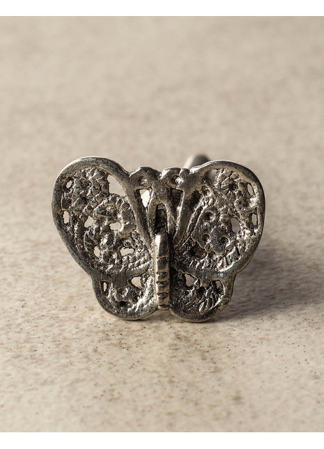 Antique Butterfly Design Metal knob