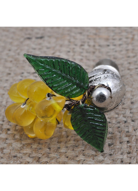 Yellow Pomegranate Seeds Knobs
