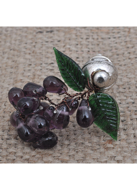 Purple Pomegranate Seeds Knobs