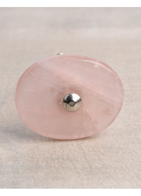 Agate Natural Gemstone Pink Shade Cabinet Furniture Knobs
