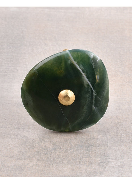 Agate Natural Gemstone Green Shade Cabinet Furniture Knobs