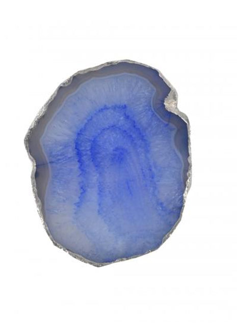 Gold Plated Agate Coaster, Choose Color, Silver Plated Agate Coaster Set of 4 Pieces, Tableware, Rock Coaster, Agate Slice, Glass Coasters