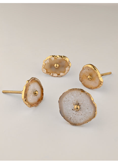 Agate Stone knobs Drawer Knobs Dresser Knobs Decorative Hardware
