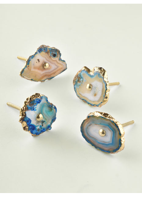 Agate Stone knobs Drawer Knobs Dresser Knobs Decorative Hardware
