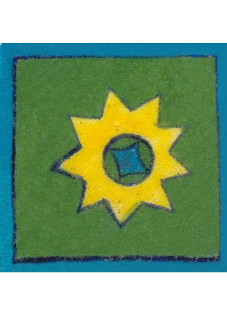 Green tile with yellow star