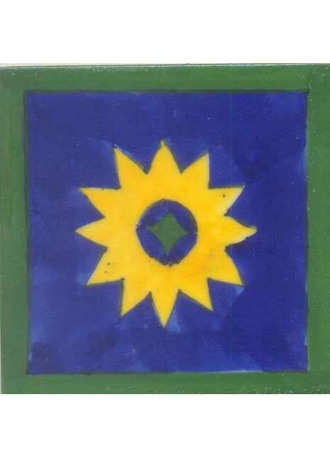 Indian Traditional Ceramic Blue Pottery Tiles