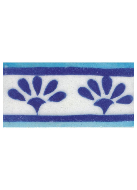 Blue and Turquoise design Tile
