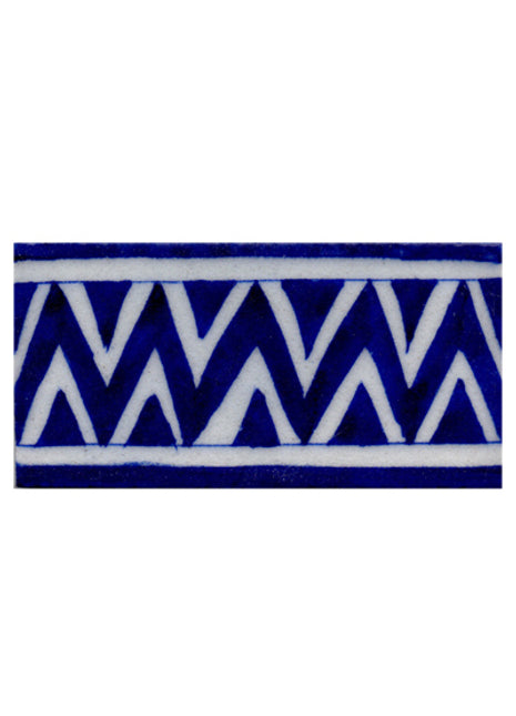 Blue and White design Tile 2x4