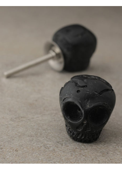 Black Color Wooden Knob