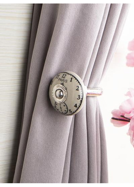 Curtain Tie Backs Hook Decorative Wall Hook- Cream ( set of two)