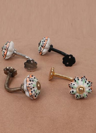 Curtain Tie Backs Hook Decorative Wall Hook-Multicolor (Set of Two)