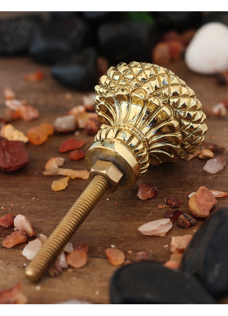 Decorative Solid Metal Round Knob