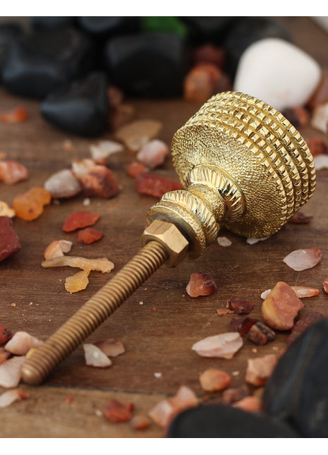 Antique Brass Solid Metal Drawer Knob