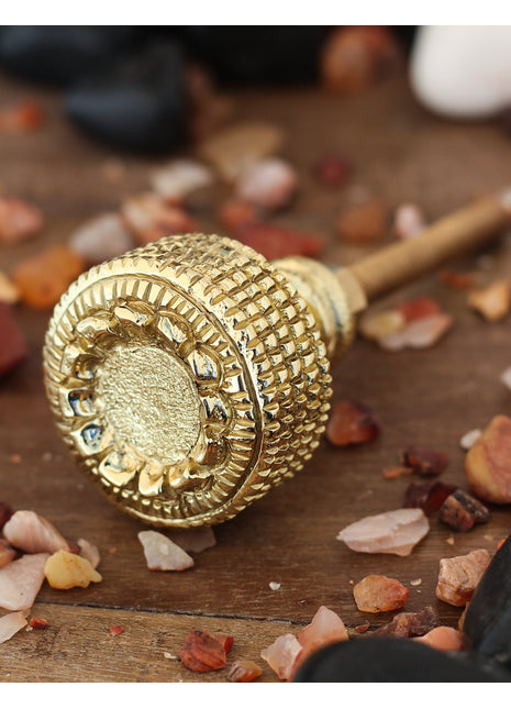 Antique Brass Solid Metal Drawer Knob