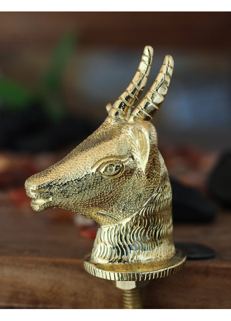 Unique Deer Shape Solid Brass Metal Knob