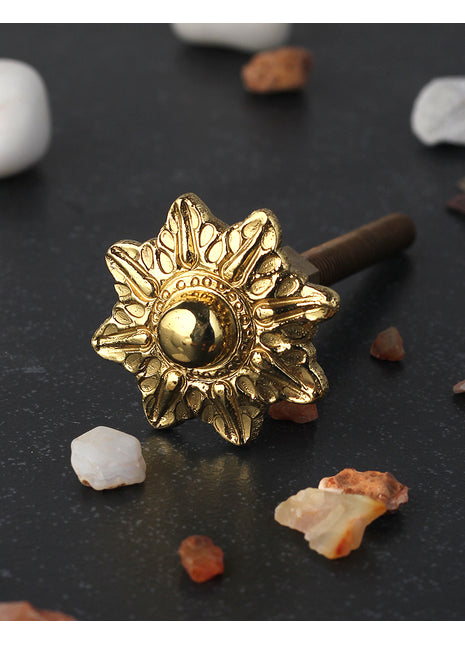 Decorative Solid Metal Round Knob