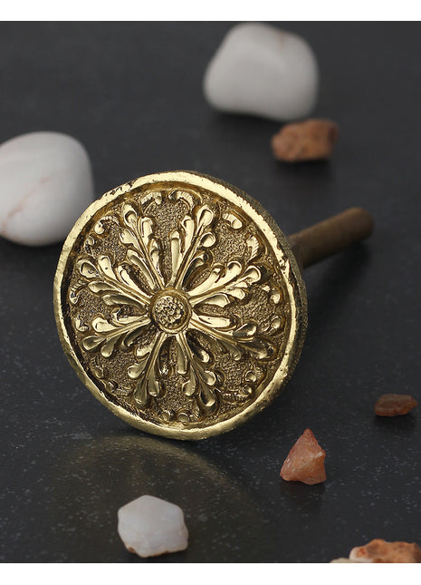 Decorative Solid Metal Round Knob