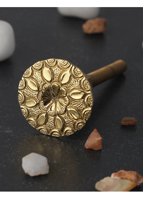 Decorative Solid Metal Round Knob