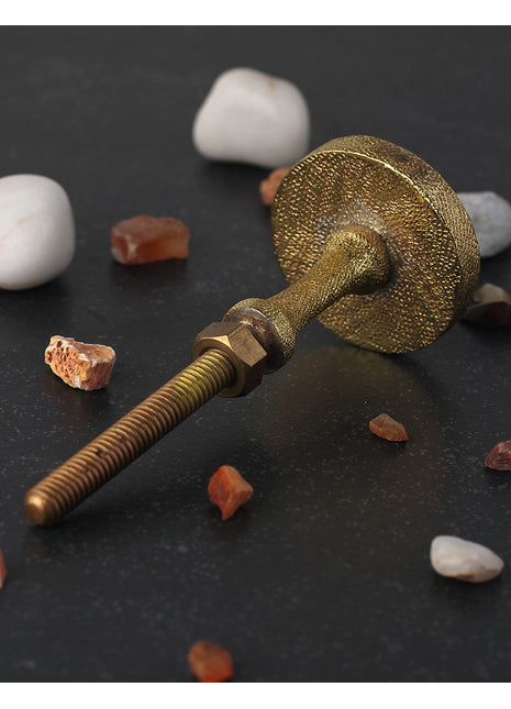 Decorative Solid Metal Round Knob