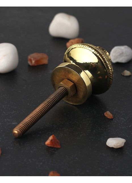 Decorative Solid Metal Round Knob