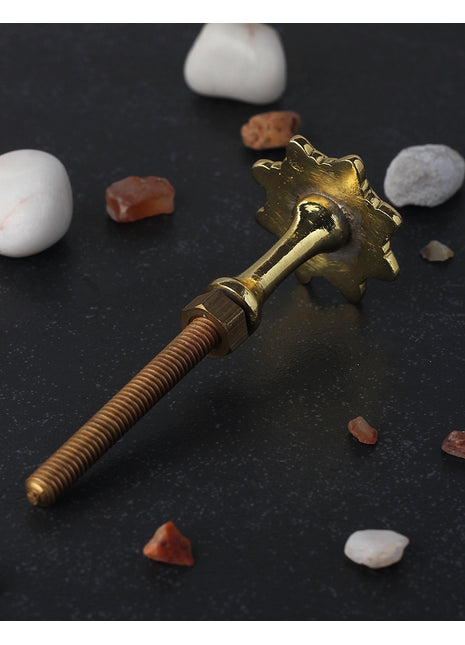 Decorative Solid Metal Round Knob