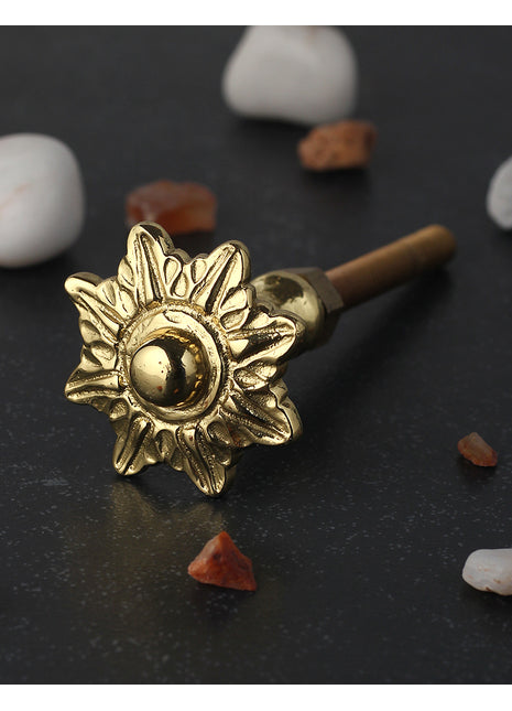 Decorative Solid Metal Round Knob