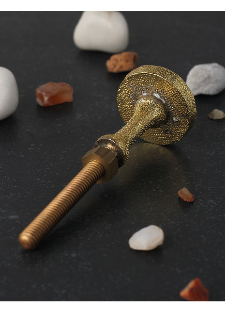 Decorative Solid Metal Round Knob