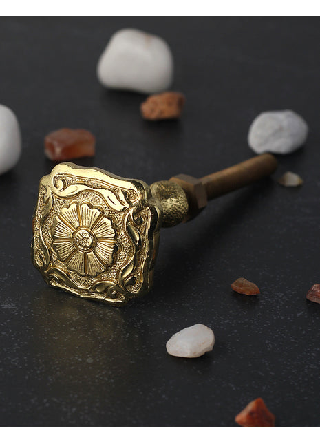 Decorative Solid Metal Round Knob