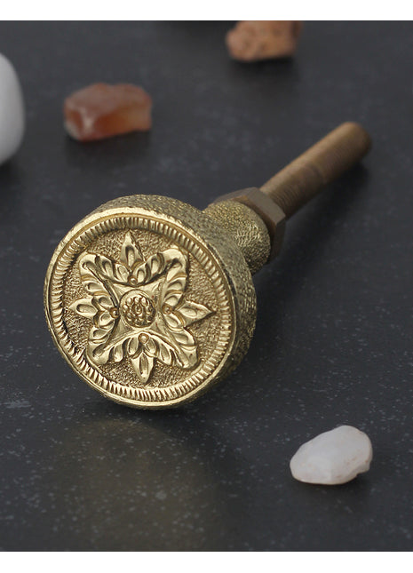 Decorative Solid Metal Round Knob