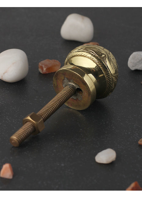 Decorative Solid Metal Round Knob